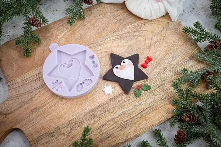 Star Penguin Silicone Mould