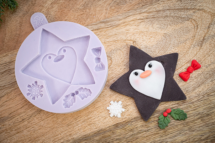 Star Penguin Silicone Mould