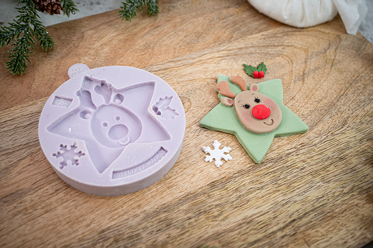 Star Reindeer Silicone Mould