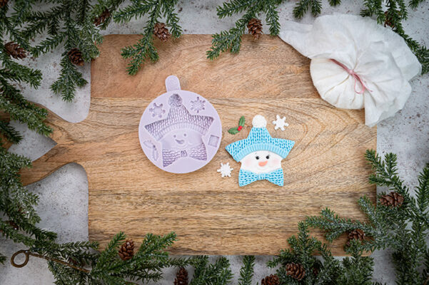 Star Snowman Silicone Mould Star Snowman Silicone Mould