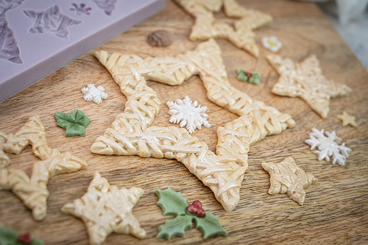 Wicker Stars Silicone Mould