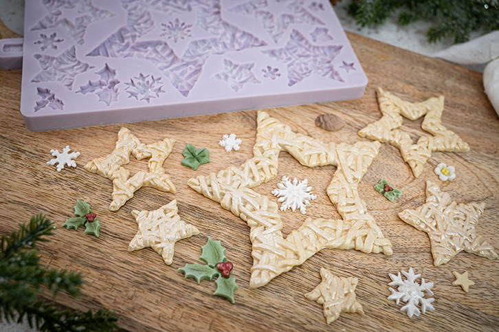 Wicker Stars Silicone Mould