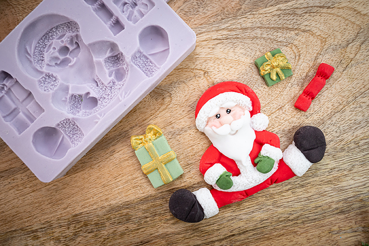Sitting Santa SIlicone Mould