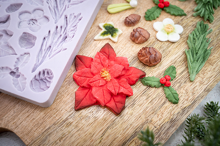 Winter Wreath Silicone Mould