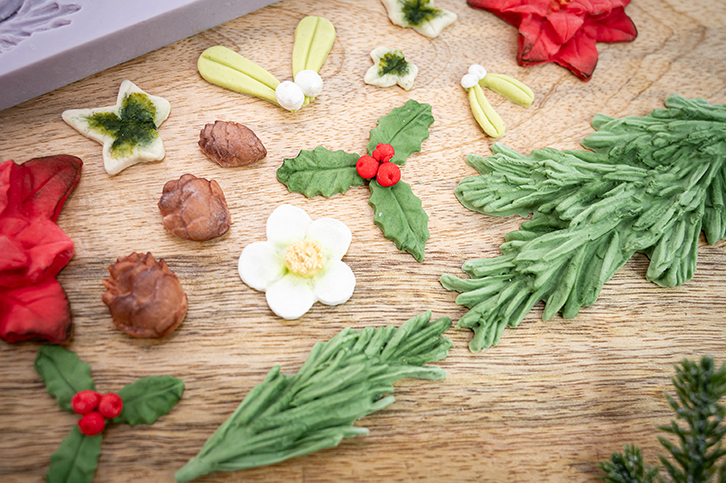 Winter Wreath Silicone Mould