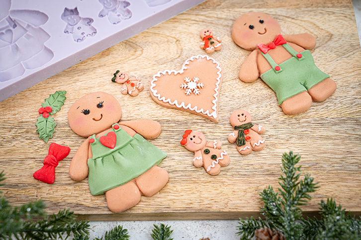 Gingerbread Cookie Silicone Mould