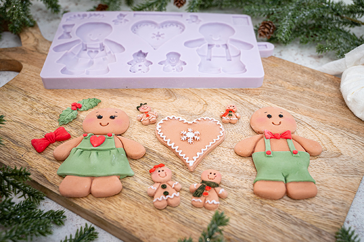 Gingerbread Cookie Silicone Mould
