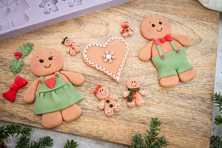 Gingerbread Cookie Silicone Mould