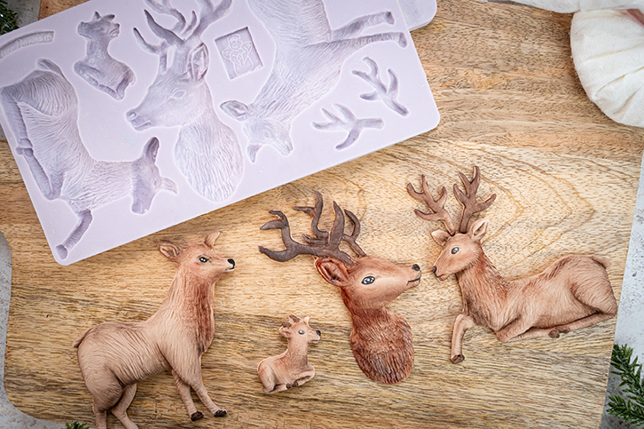 Rustic Stag Silicone Mould