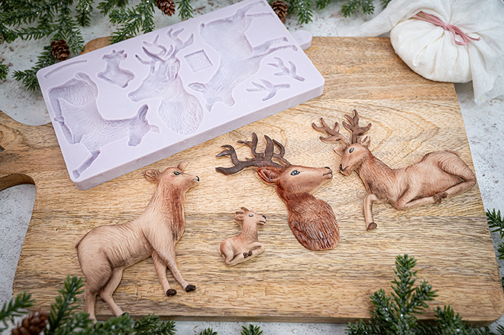 Rustic Stag Silicone Mould