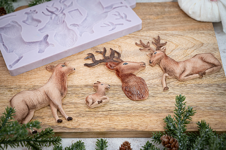 Rustic Stag Silicone Mould