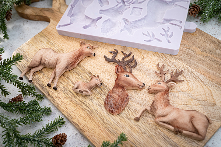 Rustic Stag Silicone Mould