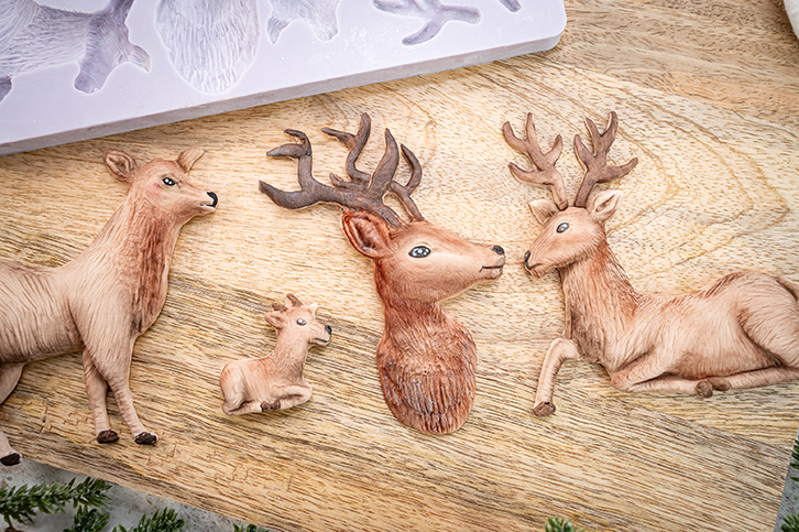 Rustic Stag Silicone Mould