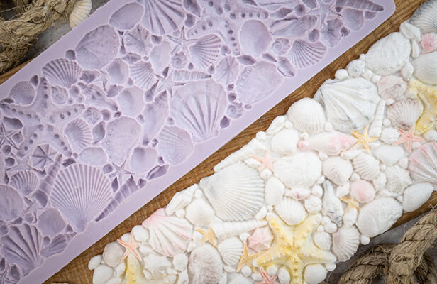 Sugar Shells Silicone Mould Sugar Shells Silicone Mould