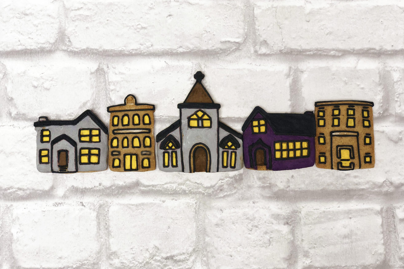 Haunted House Cookies