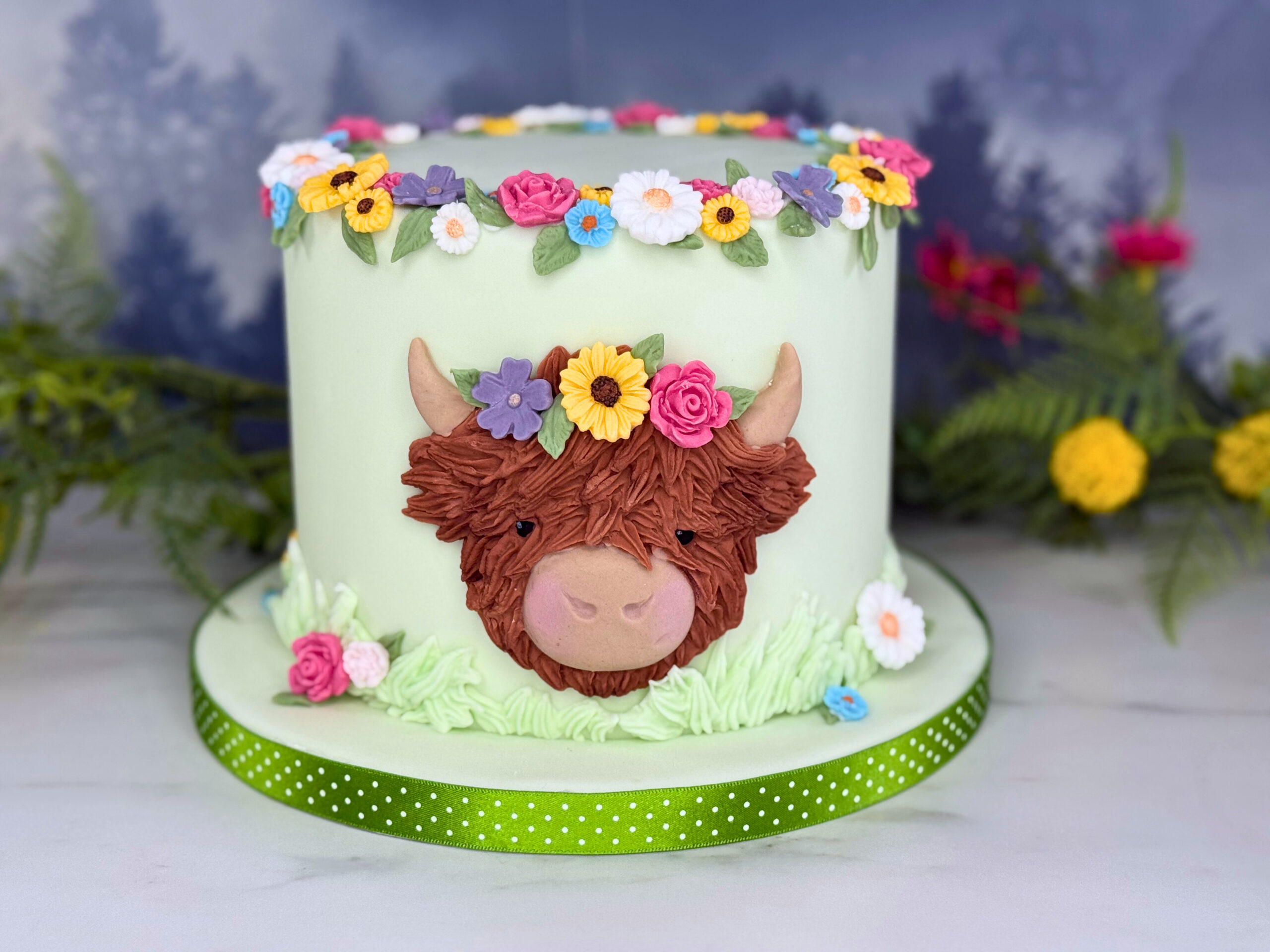 Highland Cow Silicone Mould