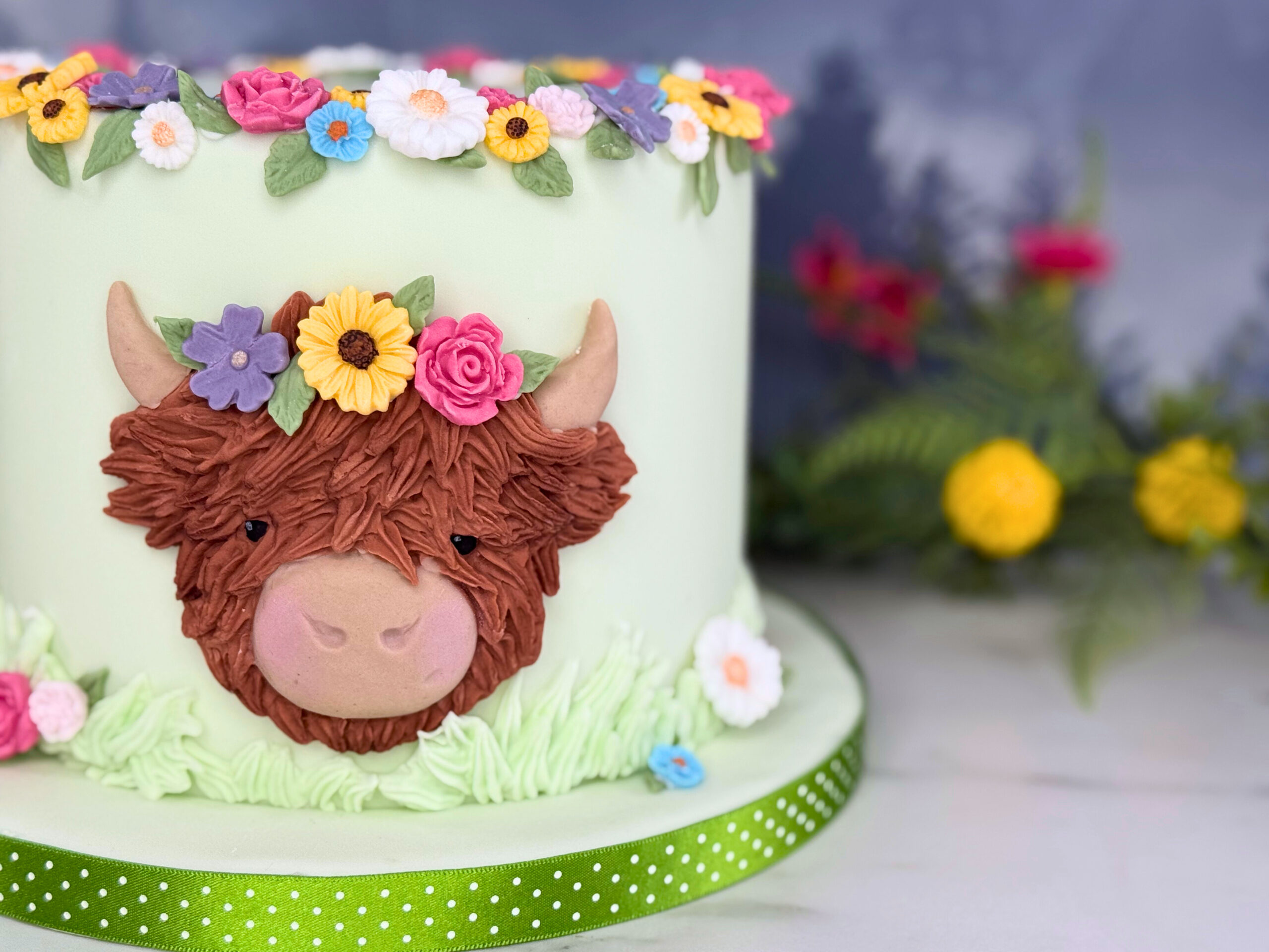 Highland Cow Silicone Mould