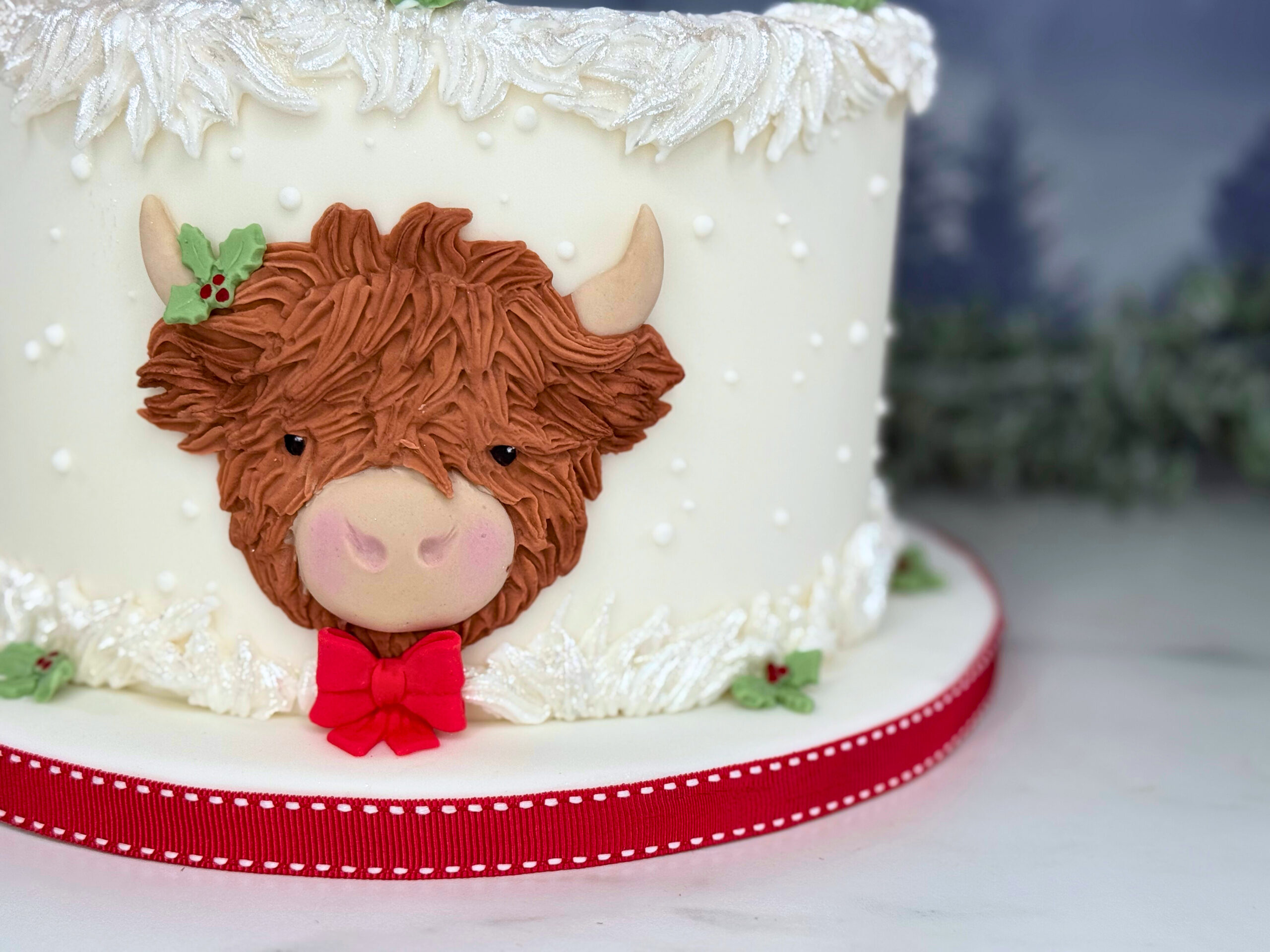 Highland Cow Silicone Mould