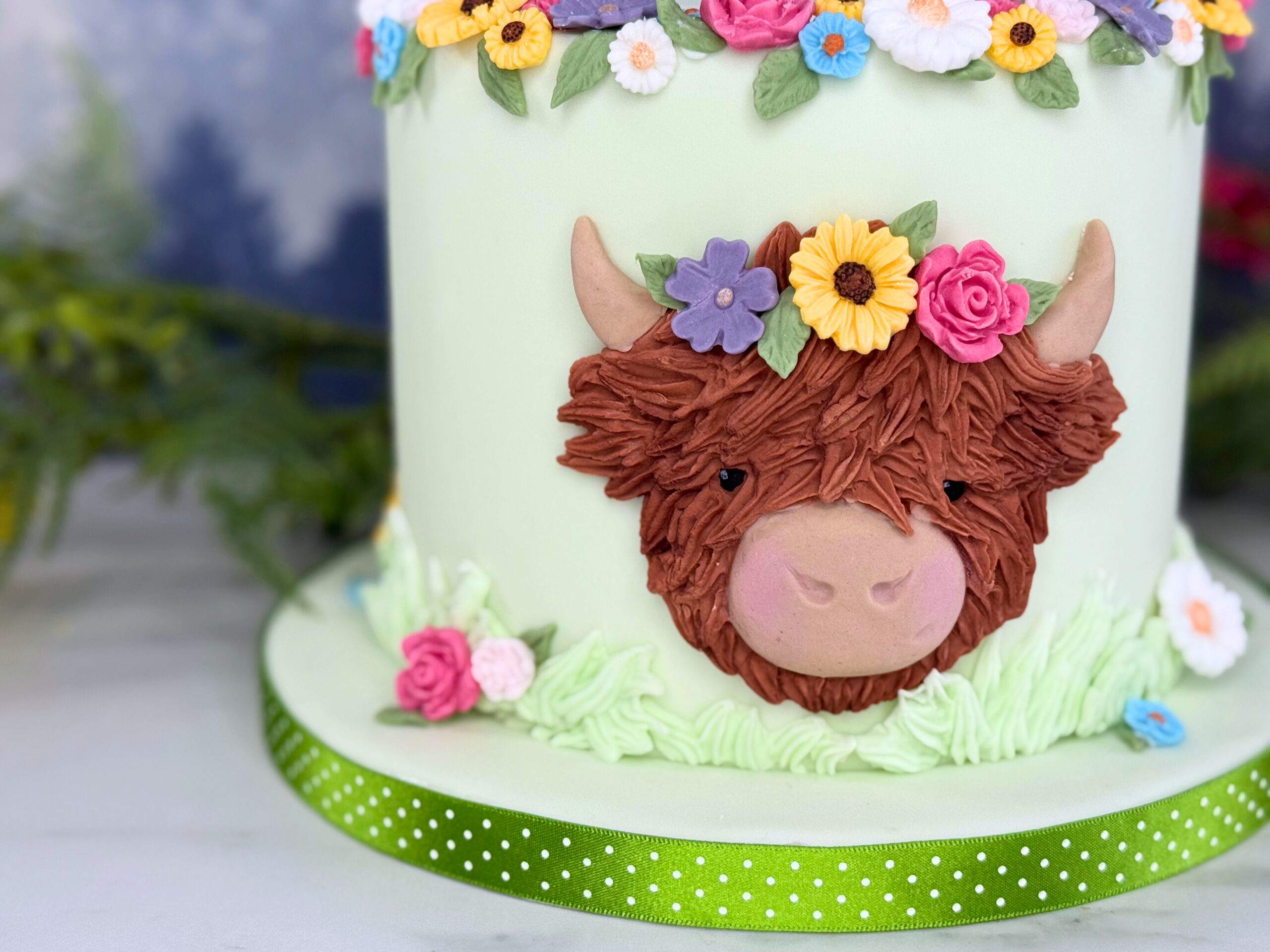 Highland Cow Silicone Mould