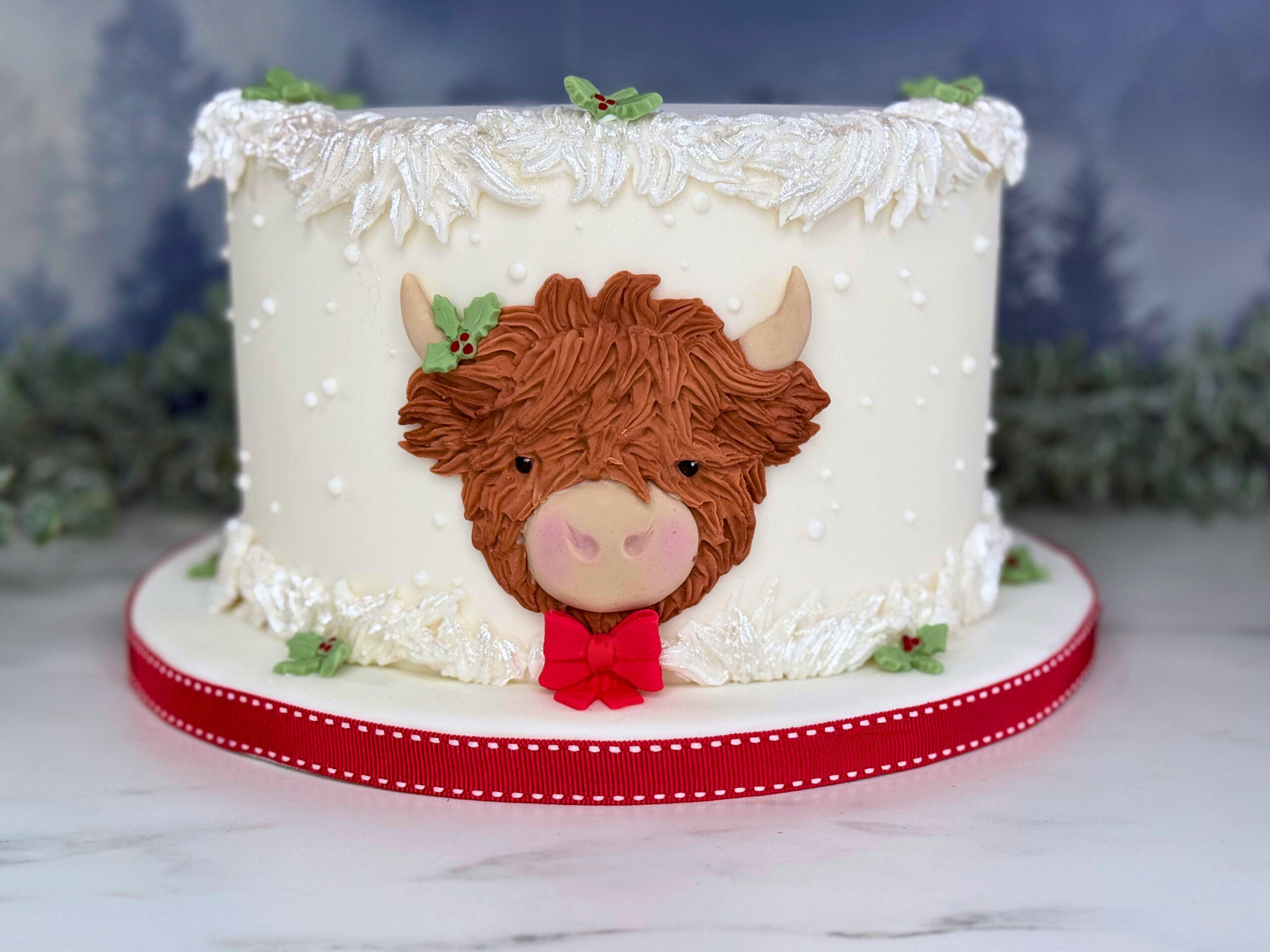 Highland Cow Silicone Mould