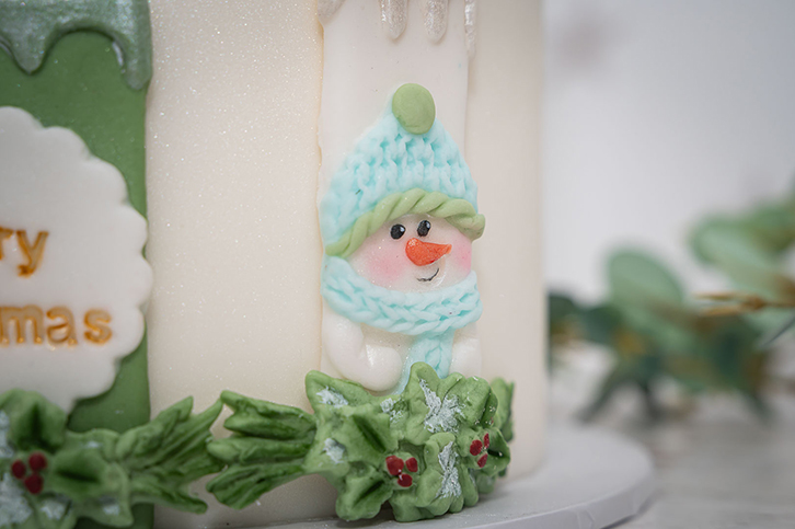 Christmas Candles Silicone Mould