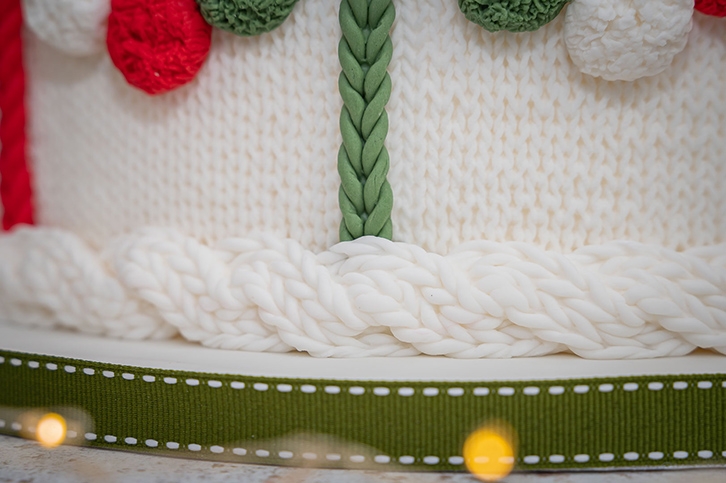 Cable Knit Silicone Mould