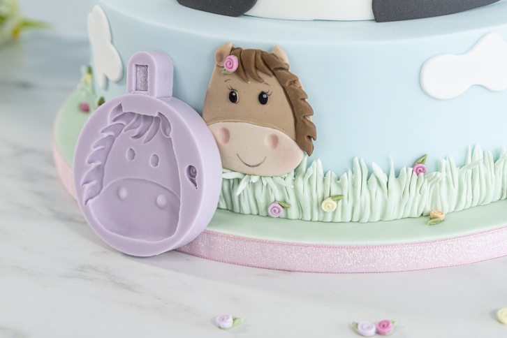 Horse - Farm Face Mould