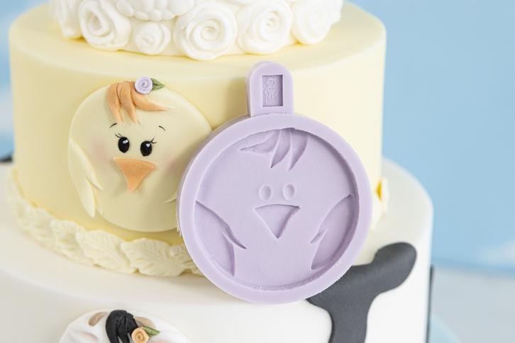 Chick - Farm Faces Silicone Mould