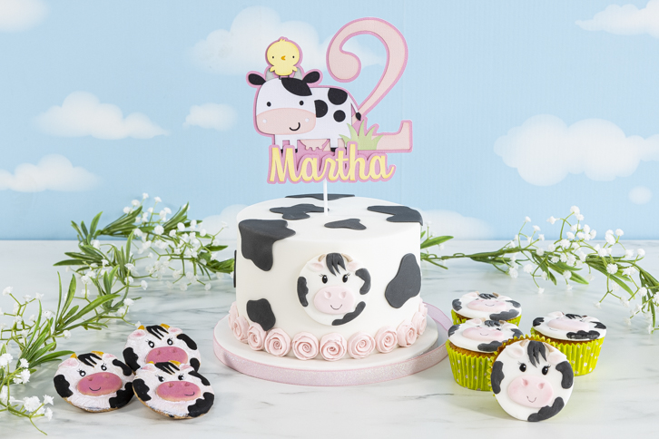 Cow - Farm Face Mould