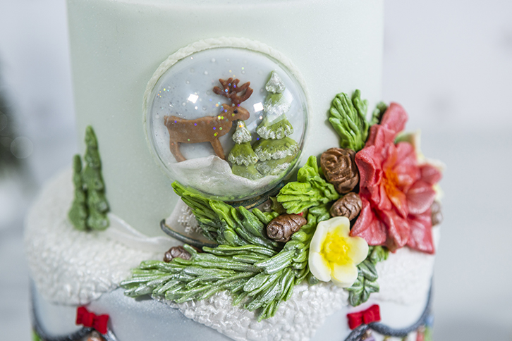 Winter Wreath Silicone Mould