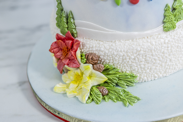 Winter Wreath Silicone Mould