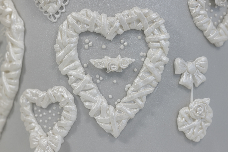 Wicker Hearts Collection Mould