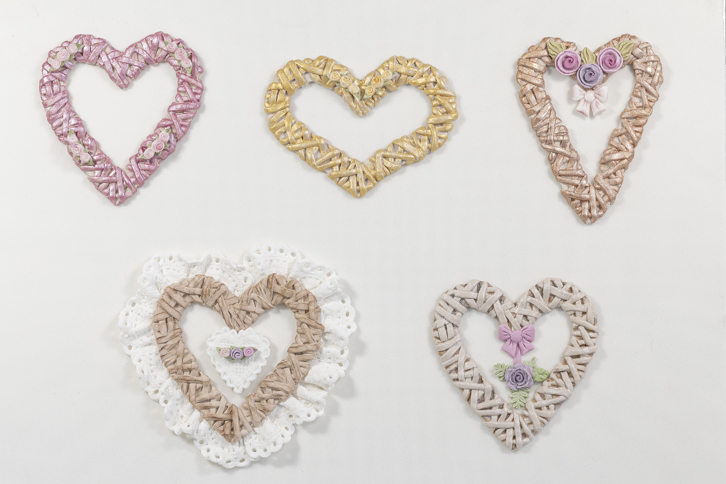Wicker Hearts Collection Mould