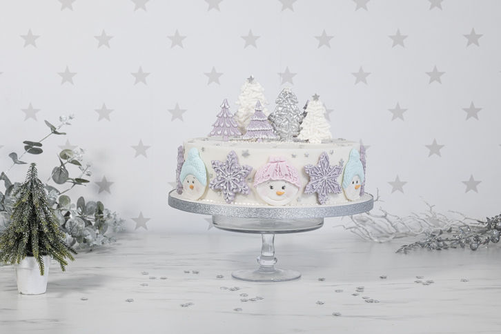 Snowflakes & Christmas Trees Mould