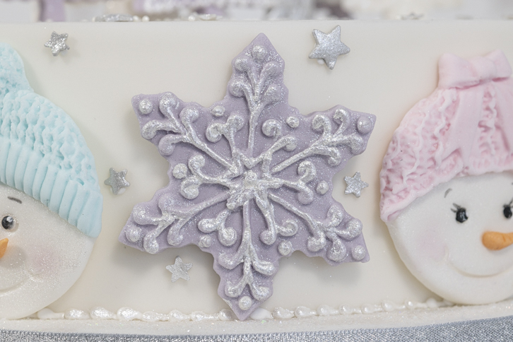 Snowflakes & Christmas Trees Mould