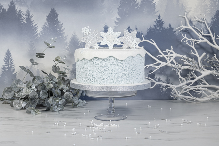 Snowflakes & Christmas Trees Mould