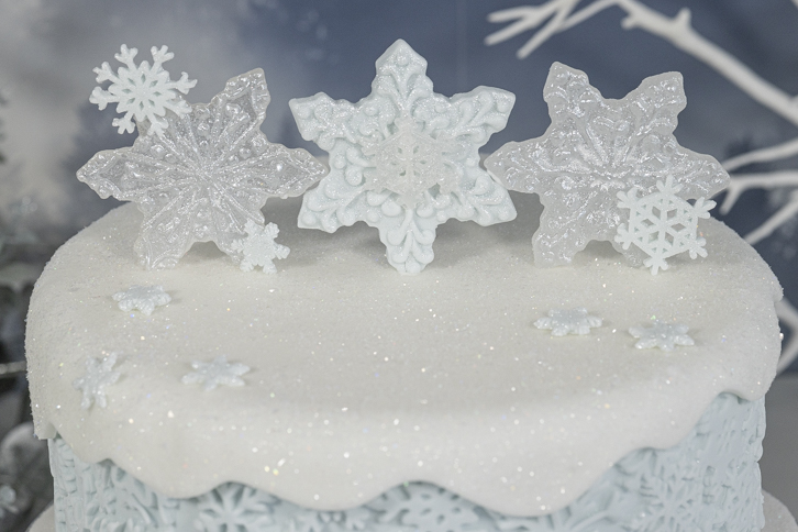 Snowflakes & Christmas Trees Mould