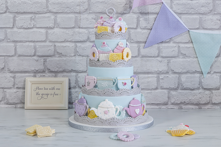 Afternoon Tea Silicone Mould