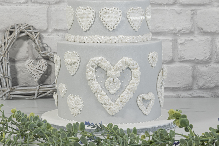 Wicker Hearts Collection Mould