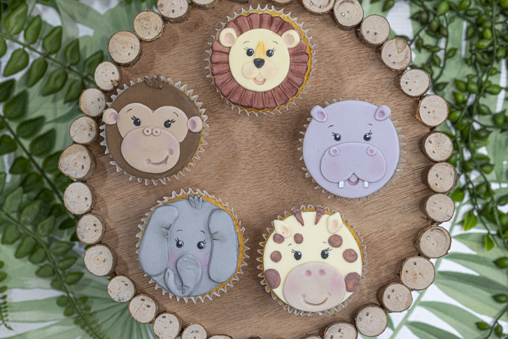 Safari Animal Faces - FULL SET