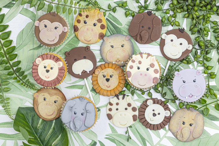 Safari Animal Faces - FULL SET