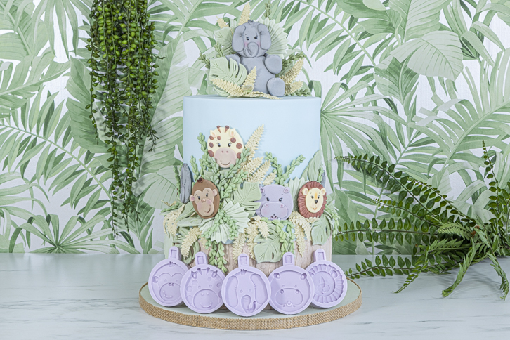 Safari Animal Faces - FULL SET Safari Animal Faces - FULL SET