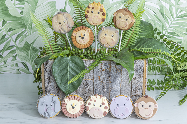 Safari Animal Faces - FULL SET