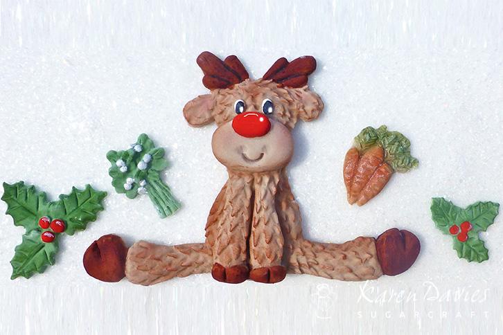 Sitting Reindeer Mould