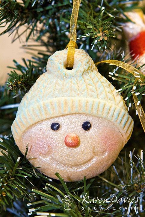 Cupcake Top - Snowman Bobble Mould